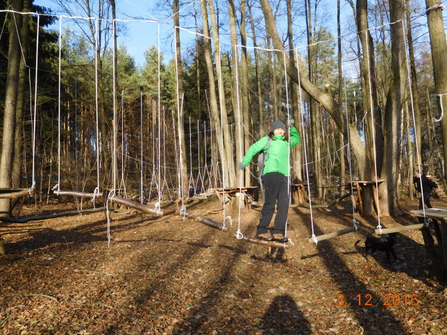 Trošku jsme si zařádili